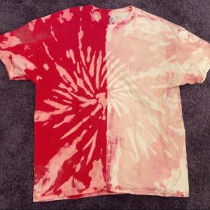 Red swirl tshirt